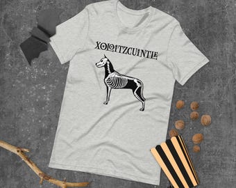 Xoloitzcuintli Skeleton Unisex Hoodie, Unisex Shirt, Unisex Sweatshirt ( Custom Colors