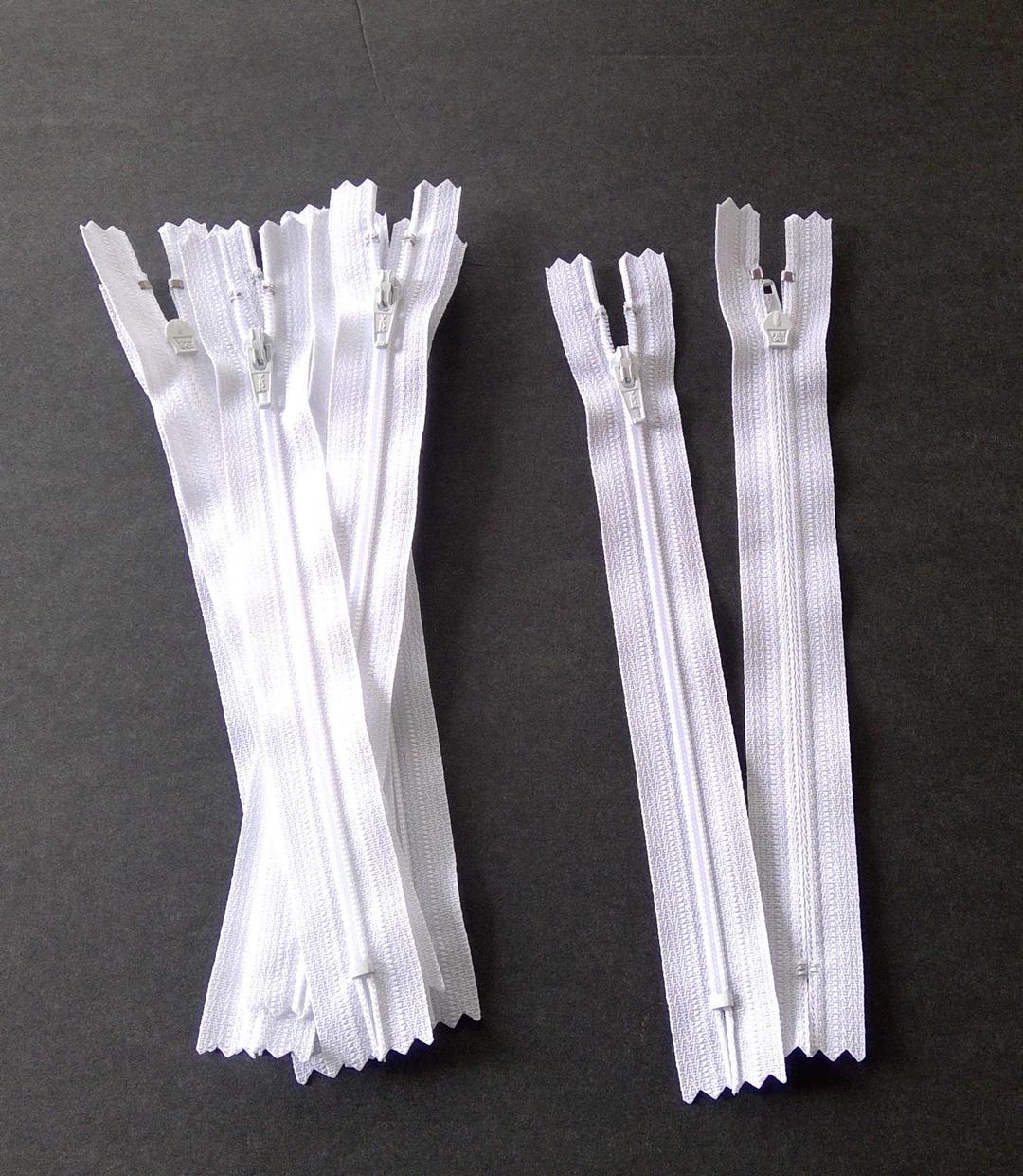 White 7 Inch Nylon Zipper Pack - Etsy