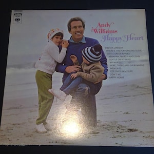 Andy Williams Happy Heart Vinyl Record Vintage Music Record
