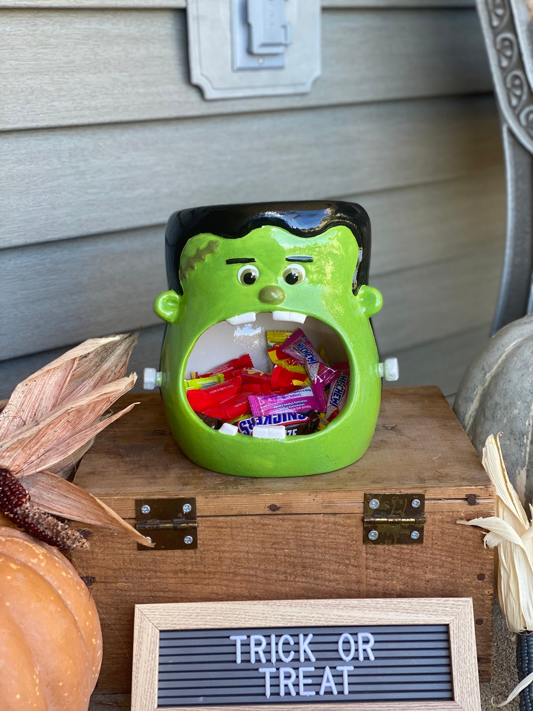 Frankenstein Candy Dish Etsy