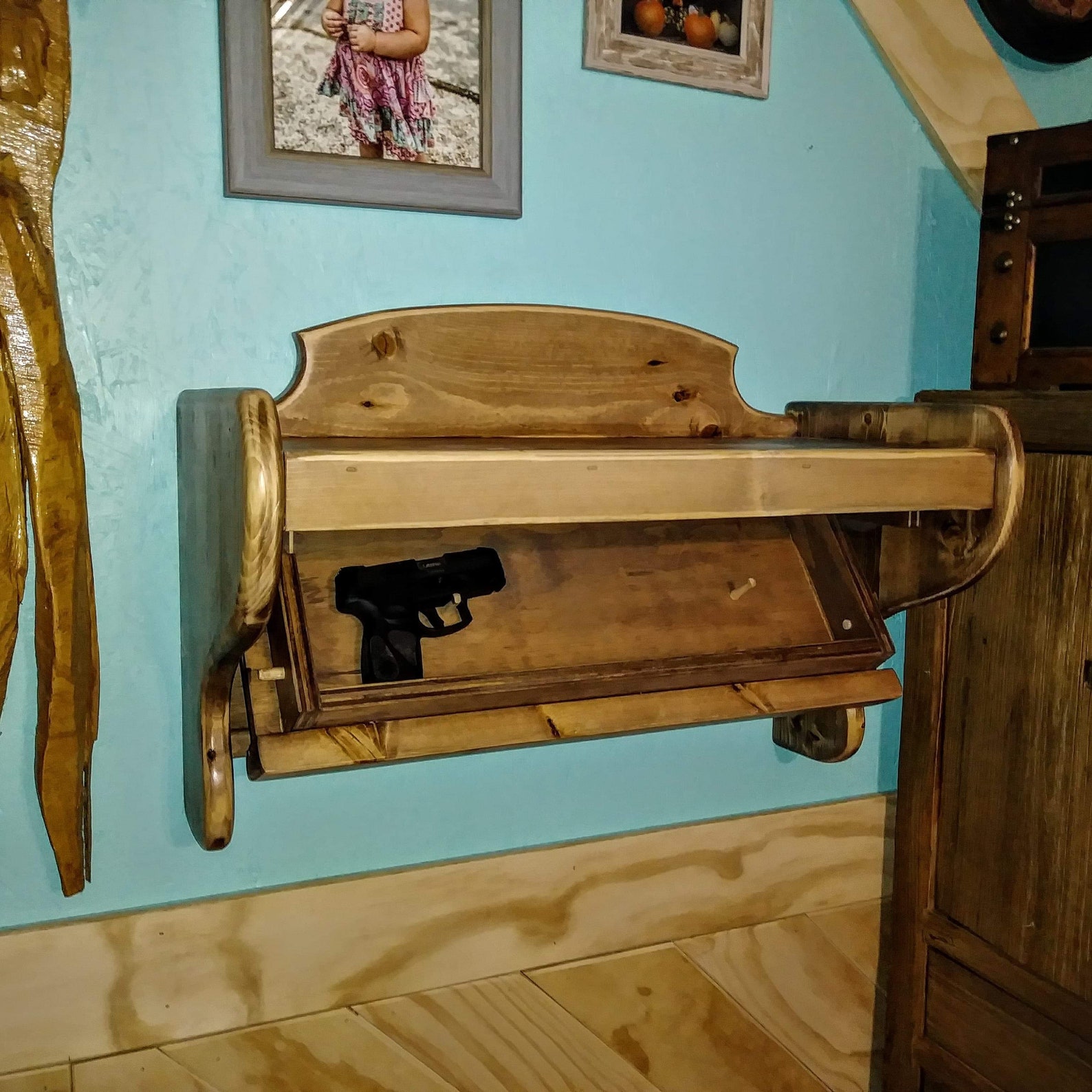 Hide Away Gun Shelf - ftj1k6v