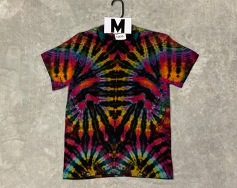 Medium Reverse Ice Dye/Tie Dye shirt Gildan 100% cotton - from Toasted Goat Treasures