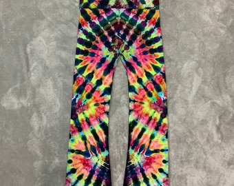 XL Goat yoga tie dyed leggings XL - Toasted Goat Treasures
