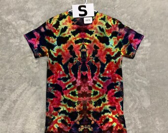Small Ice Dye/Tie Dye shirt Gildan 100% cotton - from Toasted Goat Treasures