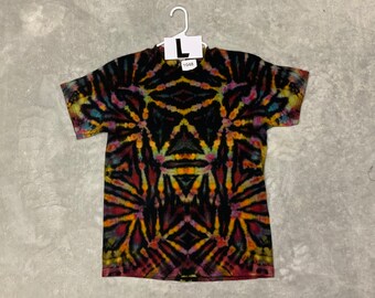 Large Reverse Ice Dye/Tie Dye shirt Gildan 100% cotton - from Toasted Goat Treasures