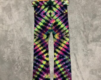 XL Goat yoga tie dyed leggings XL - Toasted Goat Treasures