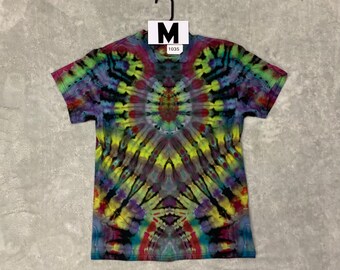 Medium Reverse Ice Dye/Tie Dye shirt Gildan 100% cotton - from Toasted Goat Treasures