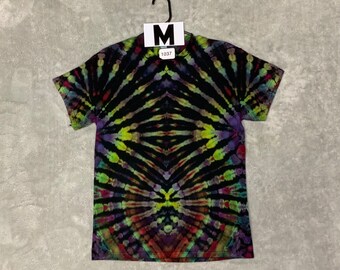 Medium Reverse Ice Dye/Tie Dye shirt Gildan 100% cotton - from Toasted Goat Treasures