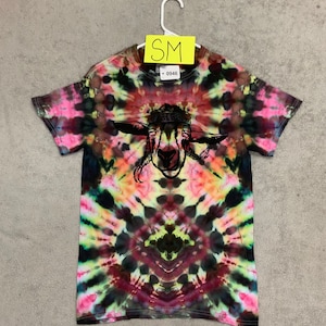 Tie Dye Small - Ice Dye - Billy Strings - Sober Goat  Gildan 100% cotton shirt