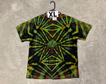 XL Reverse Ice Dye/Tie Dye shirt Gildan 100% cotton - from Toasted Goat Treasures