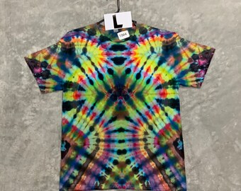 Large  Ice Dye/Tie Dye shirt Gildan 100% cotton - from Toasted Goat Treasures