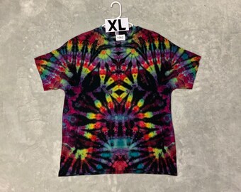XL Reverse Ice Dye/Tie Dye shirt Gildan 100% cotton - from Toasted Goat Treasures
