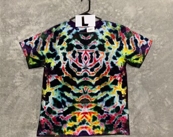 Large  Ice Dye/Tie Dye shirt Gildan 100% cotton - from Toasted Goat Treasures