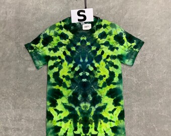 Small Ice Dye/Tie Dye shirt Gildan 100% cotton - from Toasted Goat Treasures