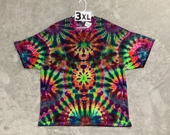 3XL Ice Dye/Tie Dye shirt Gildan 100% cotton - from Toasted Goat Treasures