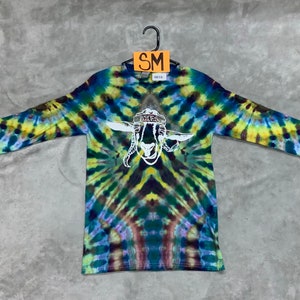 Sm Tie Dye LS - Ice Dye - Billy Strings - Sober Goat  Gildan 100% cotton long sleeve shirt