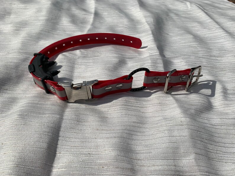 3/4 Biothane Ecollar Strap Quick Release Bungee Ecollar Etsy