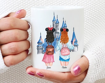Tazza Disney Best Friends, Tazza personalizzata, Regalo del migliore amico, Tazza, Tazza Disney, Disney BFF, Regalo personalizzato, Regalo per un amico, Tazza personalizzata