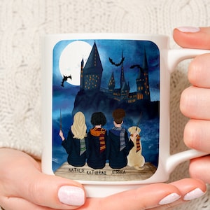 Zauberer Freunde Becher, benutzerdefinierte Becher, beste Freunde Becher, Geschenk für Freunde, personalisierte Becher, Freundschaft Becher, Kaffeebecher, benutzerdefinierte Geschenk, BFF Geschenk, Becher