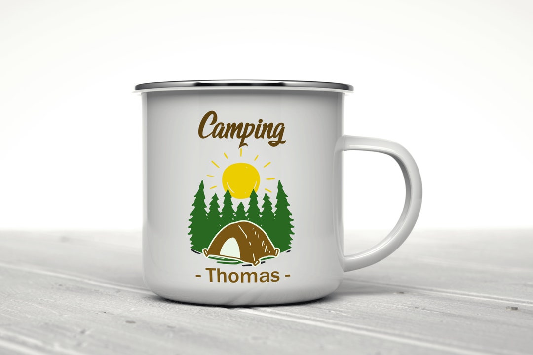 Campfire Mug Personalized Mug Gift for Camper Campfire Etsy