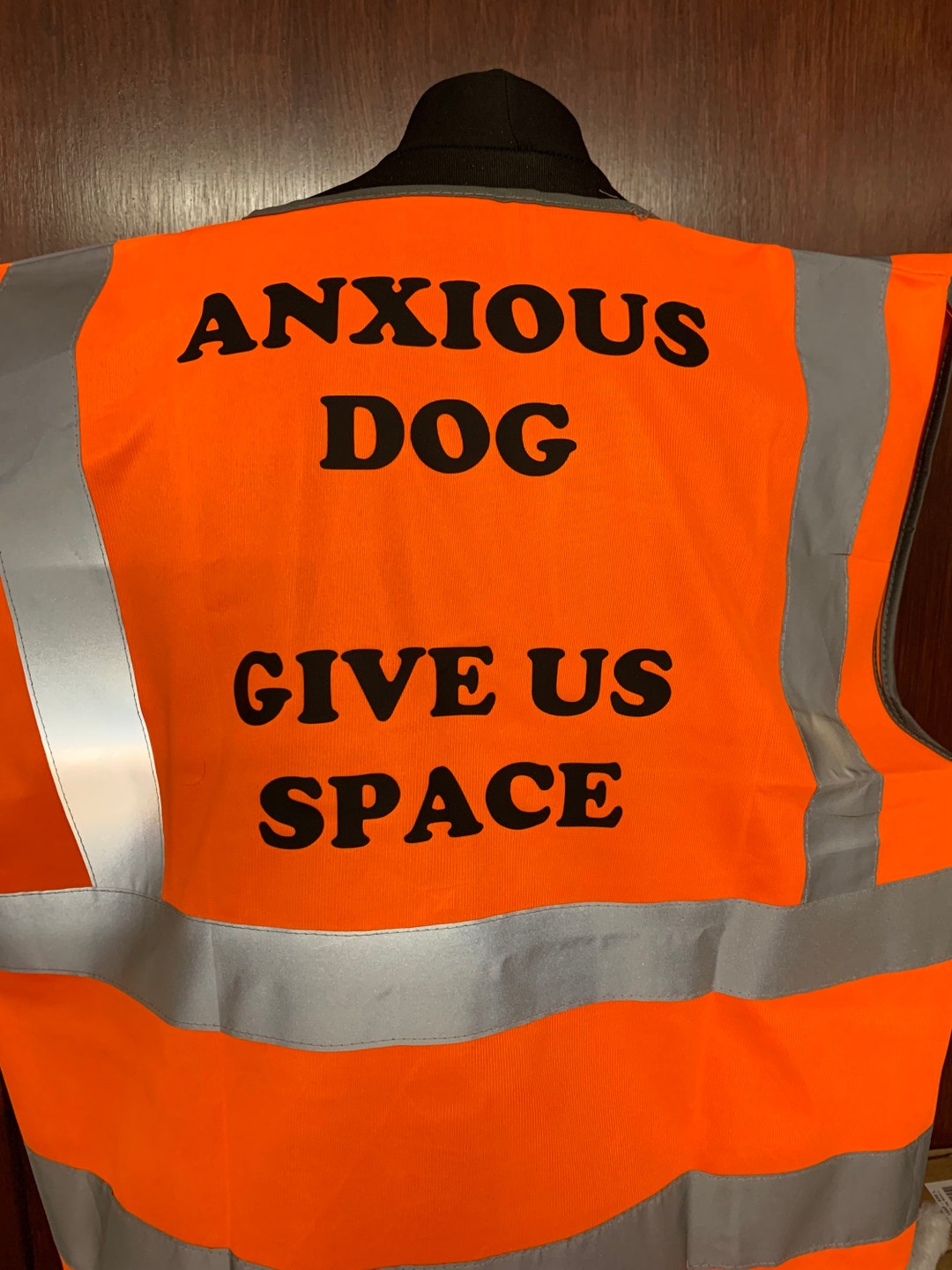 Anxious Dog Hi Viz Vest, High Visibility Dog Training Vest, Reflective