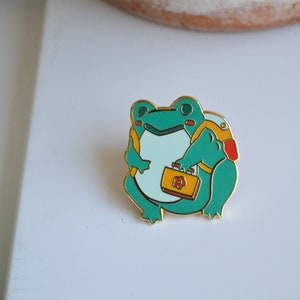 Froggy Pin cute accessory pin badge kawaii fashion image 3