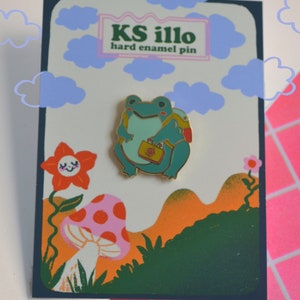 Froggy Pin cute accessory pin badge kawaii fashion image 2