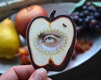 Bitter fruit vinyl sticker