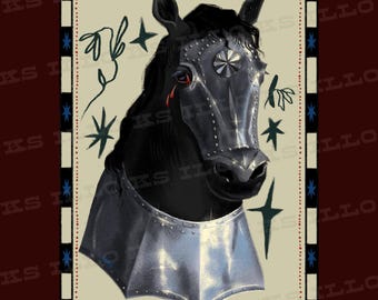 Cavalry 8x10 art print
