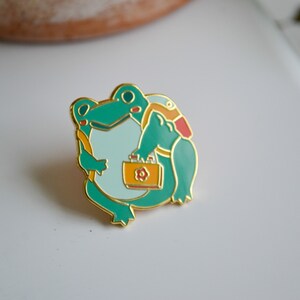 Froggy Pin cute accessory pin badge kawaii fashion image 4