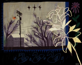 Window 8x10 art print