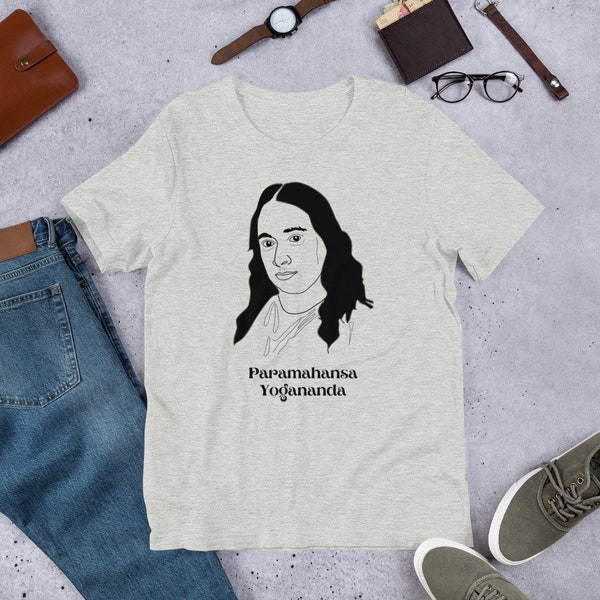 Paramahansa Yogananda T-shirt for Spiritual Seeker Self-realization meditation spiritual yoga Zen guru enlightenment Buddha peace advaita