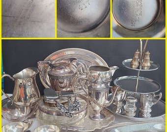 Silverplated Serving dishes