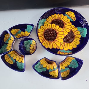 Talavera appetizers tray image 2