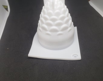 Silicone pillar candle mold