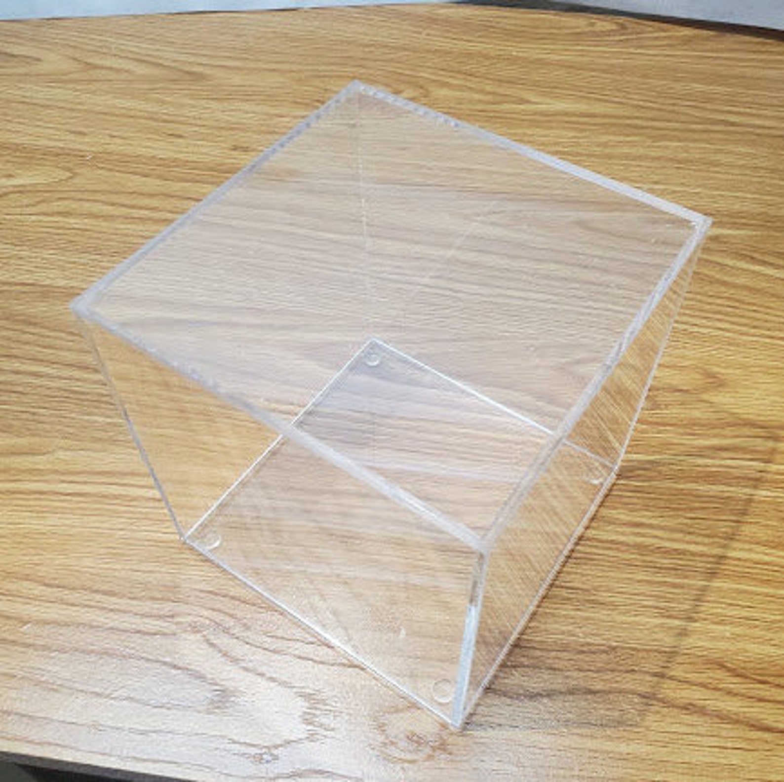 Clear Acrylic Boxes with Removable Base Etsy
