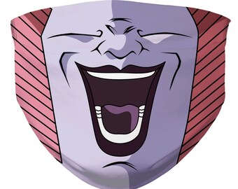 Freiza Sublimation Face Mask, 7 Layers Face Mask, 5 layer PM2.5 Activated Carbon Filter, Washable and Re-useable