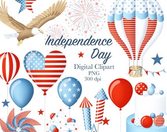 Usa Clipart Etsy
