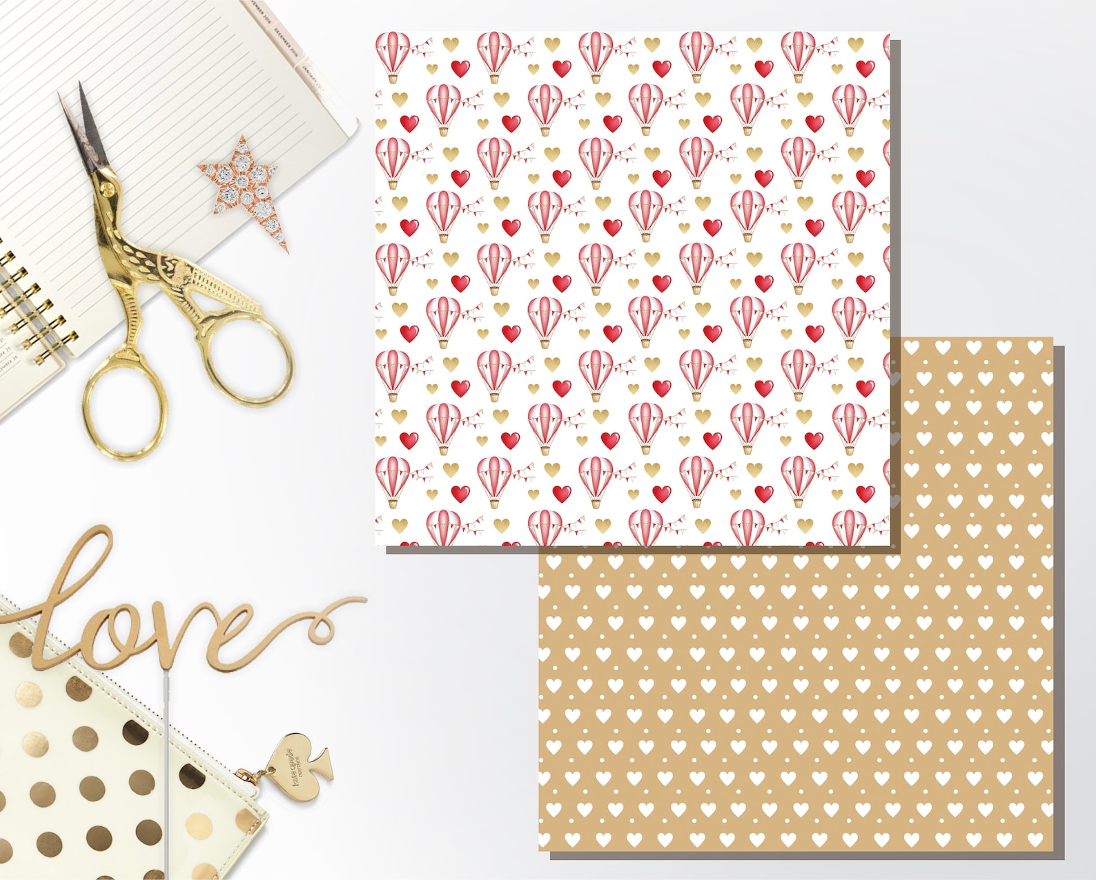 Digital Paris Pattern, Paris Seamless Pattern, Paris Digital Paper ...