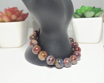 Pietersite Beaded Bracelet