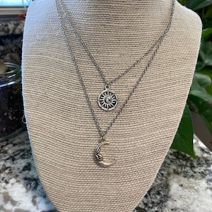 Sun and Moon Necklace