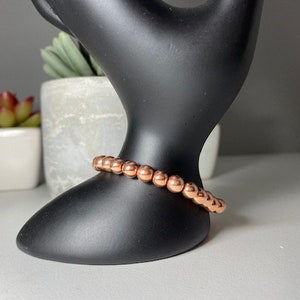 Rose Gold Beaded Stacking Bracelet