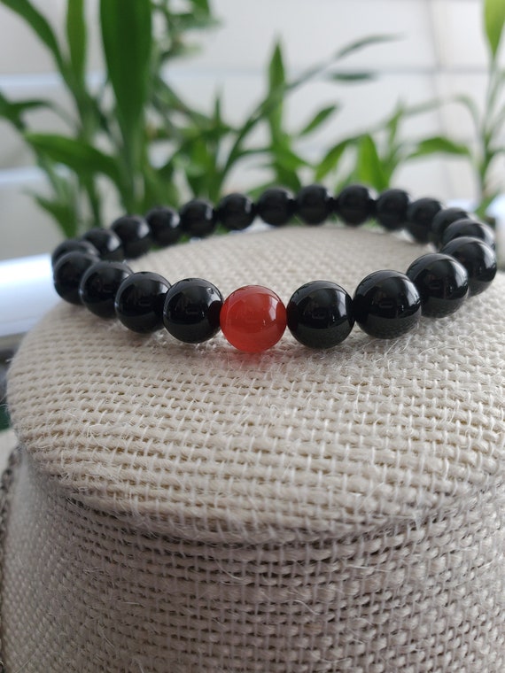Thin red hotsell line bracelets