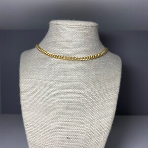 18k Gold-Filled Cuban Curb Chain Necklace
