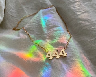 Angel Nummer 444 Ketting