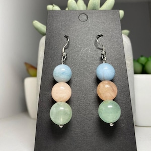 Morganite Earrings