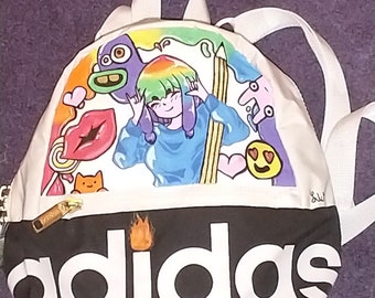 personalized adidas backpack