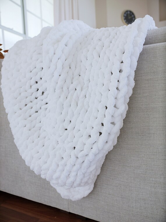 Crochet Afghan Sage Pinks CottageCore Cozy Blanket Lap Cover Sofa