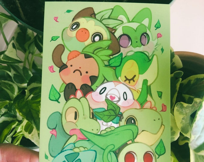 Green Starter Print