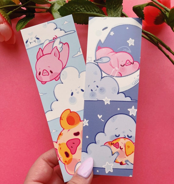 Pigs in the Sky || Double sided print, Glossy